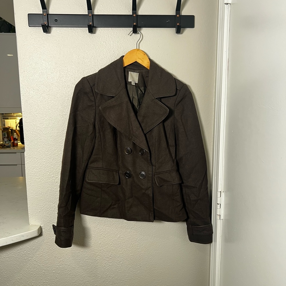 Halogen Pea Coat Blazer